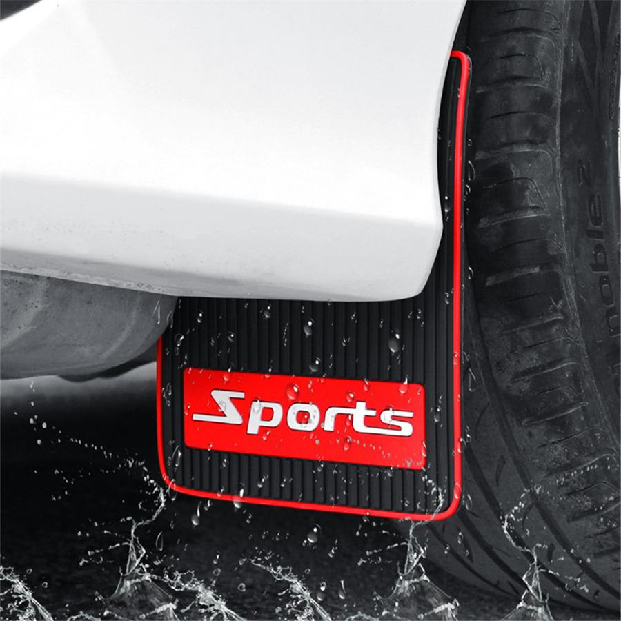 2Pcs Sports Mud Flaps Splash Guard Fender Mudguards Set For Car Truck Pickup SUV