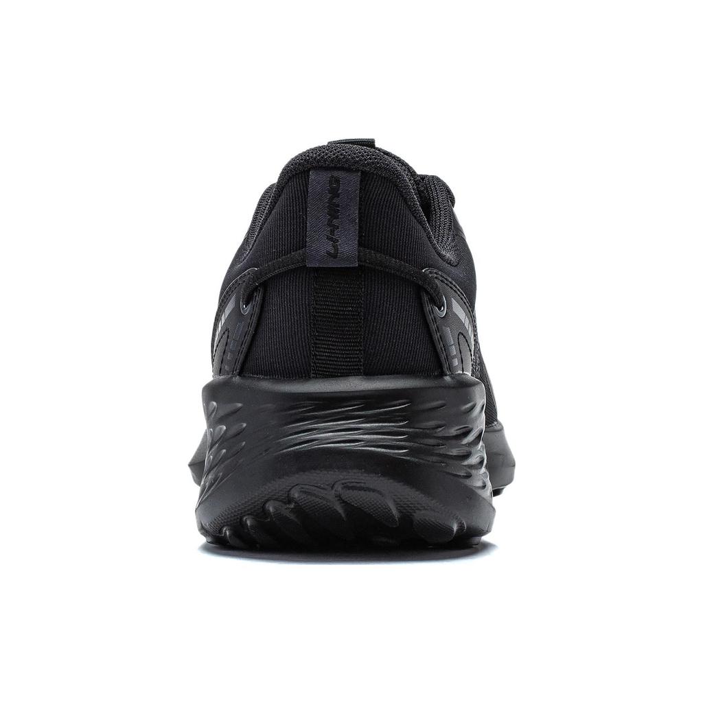 Li Ning Soft Slip Resistant Abrasion Resistant Low top Running Shoes Men's Black ARST047-5