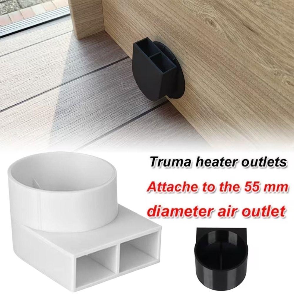 2 PCS Heat-resistant Car Heater Air Vents Guide Durable Outlet Air Vent Adapter  HVAC
