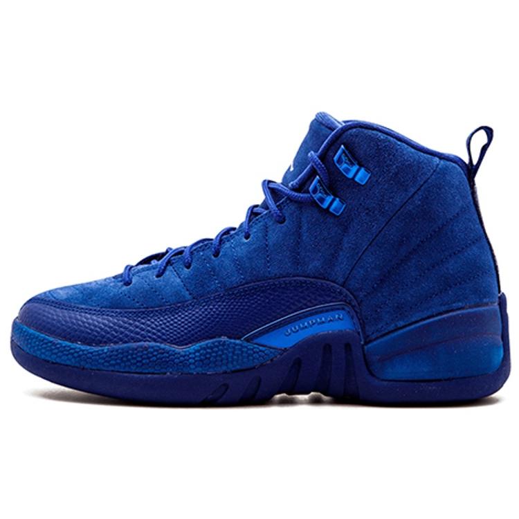 

new Jordan 12 Retro Deep Royal Blue GS 36
