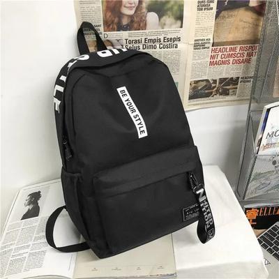 Fashion Trend Backpack for Men and Women, High School Student Bag, Large Capacity, Korean Version of the