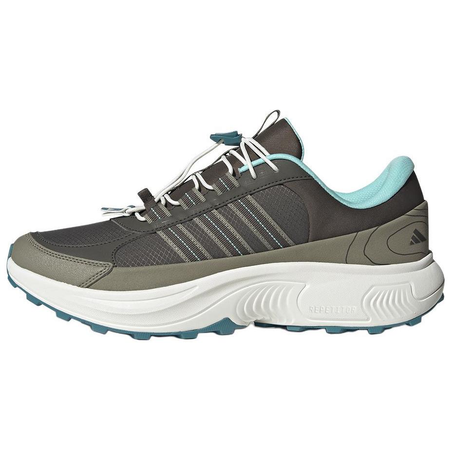 Adidas Roam Wander Comfortable Shock Absorbing Non-Slip Low-Top Hiking Shoes Men Hiking Shoes Green JR7648