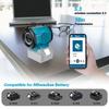 Cordless Speaker Stero Player Bluetooth-compatible Loudspeaker Amplifier for Makita Battery with USB & Type-C Port (No Battery)