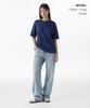 MUSINSA STANDARD WOMAN Women'S Relaxed Fit Crew Neck T-Shirt [Midnight Blue]