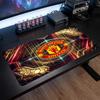 Alfombrilla de ratón grande impresa del Manchester United, alfombrilla de escritorio para gaming de goma suave antideslizante para decoración de oficina, portátil y ordenador