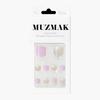 MUZMAK Reusable Pedi Tip Sparkling Pedi