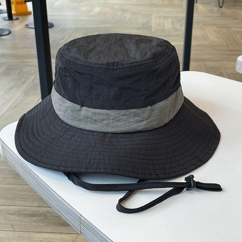 Summer Functional Wind Quick-drying Thin Bucket Hat Women Opening Breathable Sun Hat Outdoor Camping Mountaineering Sun Hat Men