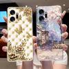 Mobile Phone Case For Infinix Zero 20 (X6821) Silicone Anti-scratch TPU Clear Shell Unique Cat Background Pattern Cover