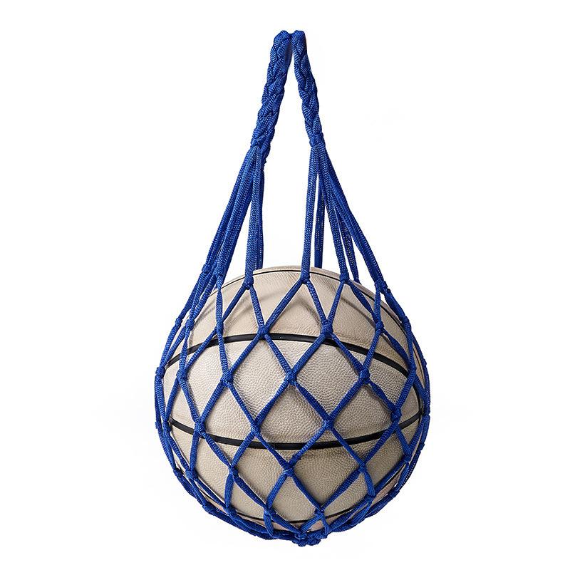 Football Net Bag Nylon Bold Storage Single Ball Carry Portable Equipment Outdoor Sports Soccer Basketball Volleyball