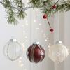 3 Pack Christmas Balls For Tree Hanging Decoration Ornaments 8cm Shatterproof Plastic Suitable For Holiday And Event Use