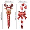 Gift Inflatable Toys Christmas Decor Santa Claus Xmas Ornament Snowman Elk Deer Helium Foil Balloon