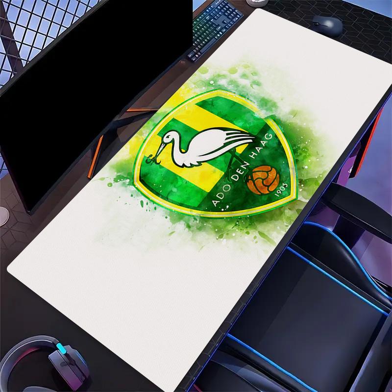 ADO Den Haag Print  Cushion Non-slip Laptop Tablet Big Mousepad XXL Mat Mini PC Playmat With Lock edge