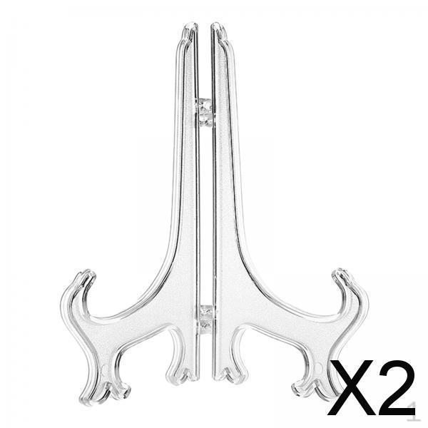 

2x Подставка-держатель для тарелок, мольберты для вечеринок, для фото, для блюд, 4 дюйма