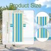 Convenient Lounge Chair Cover, Microfiber Towel for Poolside And Garden Use