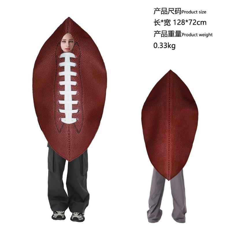 Halloween Tennis Rugby Billiards Costume Composite Sponge Costume 2 Campus Event Performance Onesie