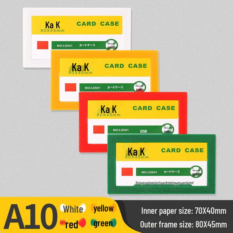 Kashi Magnetic Signboard: A-type Strong Magnetic Label for Shelves & Cabinets, with Buckle Feature