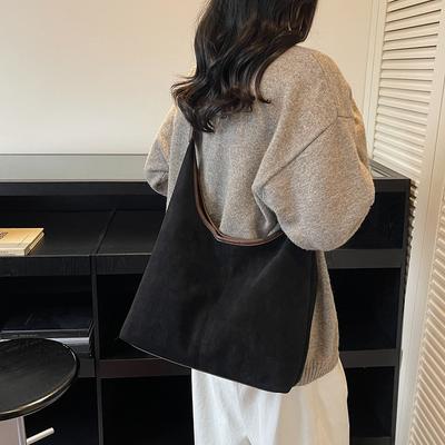 Modische Tragetasche mit großem Fassungsvermögen, Umhängetasche, Retro und modische Pendler-Achseltasche