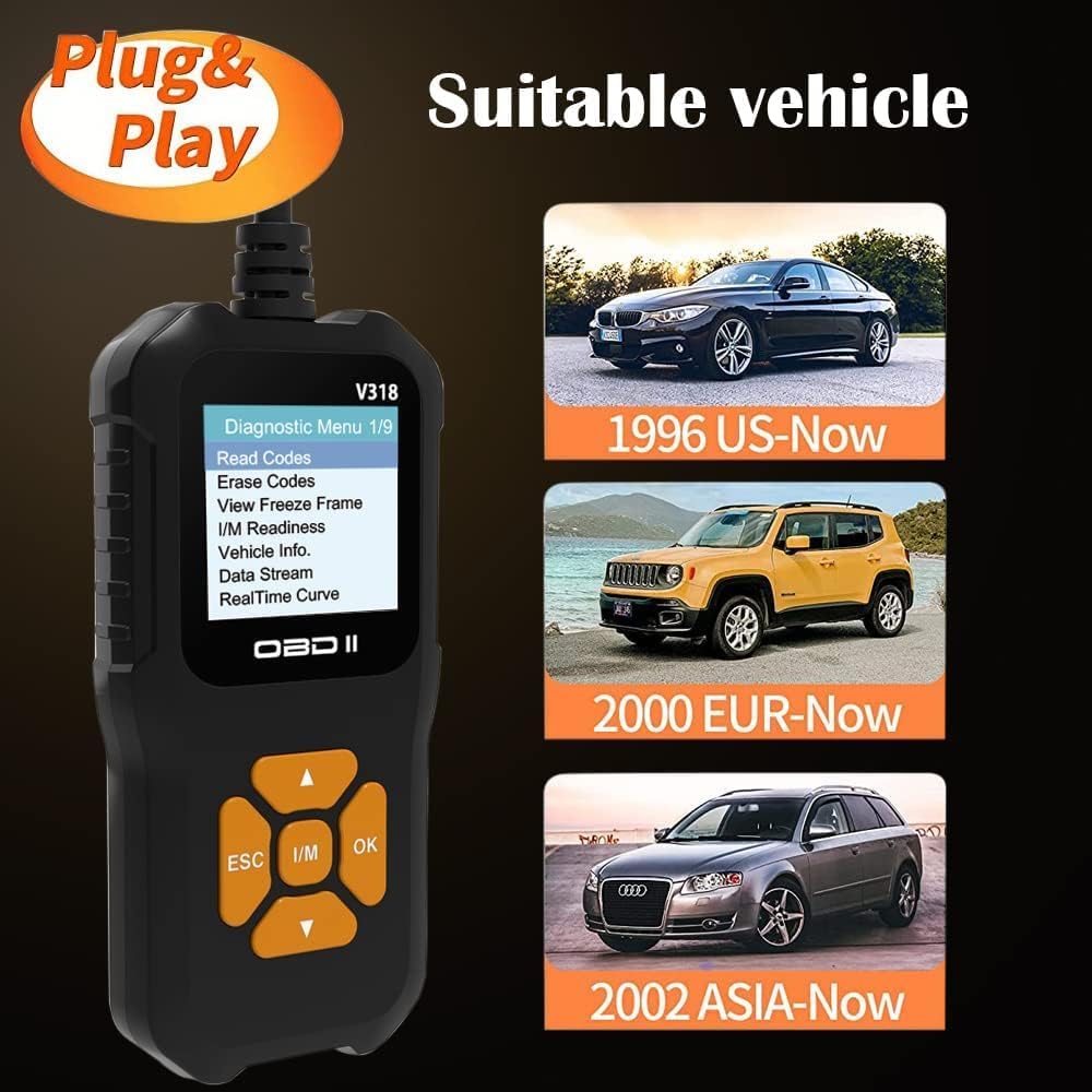 Car OBD2 Scanner Code Reader Engine Fault Code Reader Scanner CAN Diagnostic Scan Tool