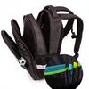 Homedesign School Backpack with Reinforced Handle, Adjustable Straps, Reflective Elements, Waterproof Material, 38x30x18 cm, Multicolor