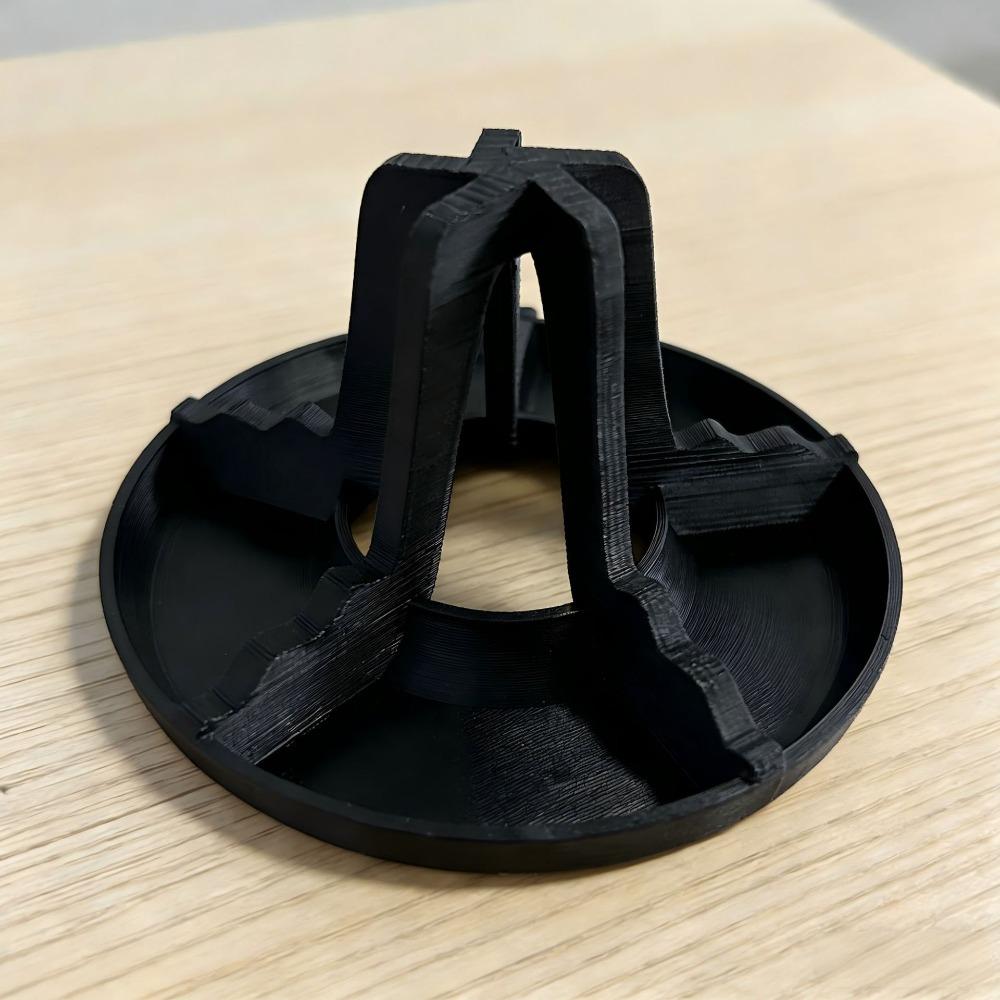 Hollow Bottle Drying Rack Plastic Cup Storage Holder Simple Single Cup Drying Rack Tumblers Mugs чёрный