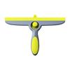 Shower Glass Squeegee Window Wiper Mirror Cleaner with Suction Cup Hook Bathroom Rubber Cleaning Tool for Glass Cleaning
