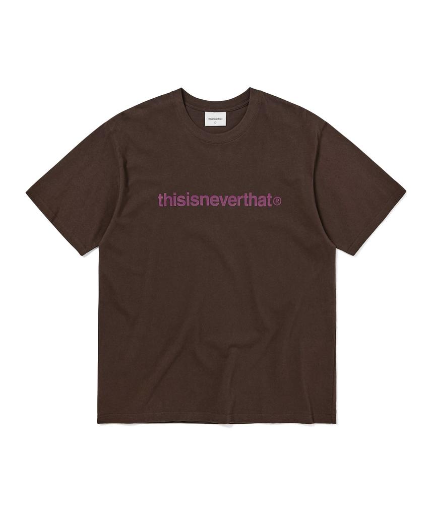 THISISNEVERTHAT T-Logo Tee Dark Chocolate