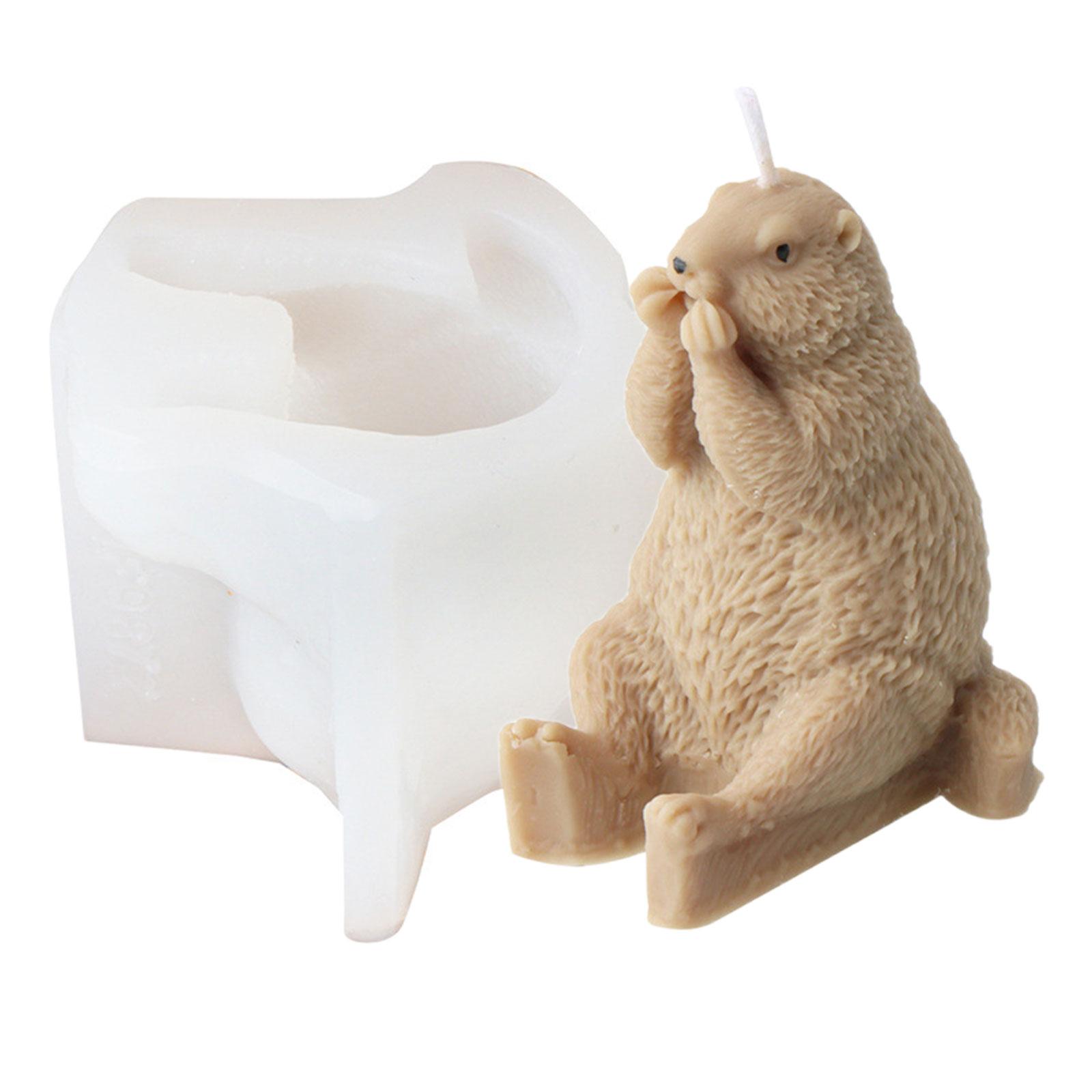 

Модный подсвечник в форме ежа, прочная силиконовая форма для смолы и художественных принадлежностей для рукоделия, форма для украшения дома F