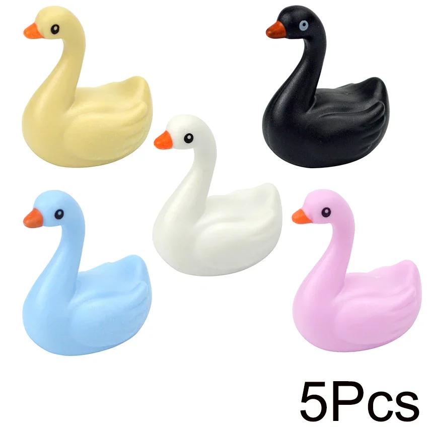 Small Particles Bricks Set City Animal Building Blocks Duck Swan Pig Cat Figures Bird Dog Zoo Farm Accessories Kid Toys Gifts