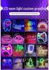 Creative LED Neon Butterfly Night Light for Bedroom Decor