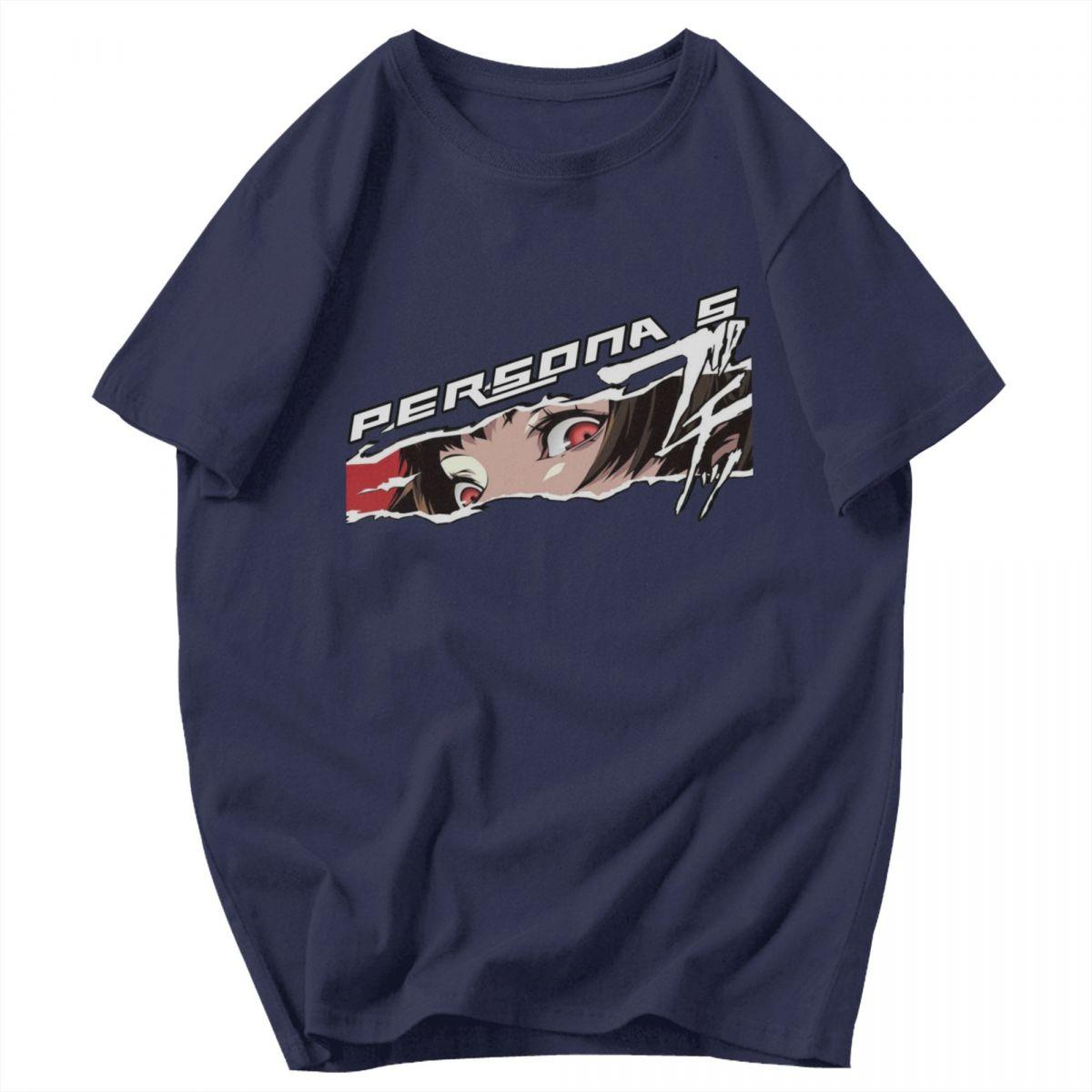 

Men T Shirt Persona 5 Makoto Niijima Gifts Y2K Graphic Crewneck Unisex Clothing T Shirts 4XL
