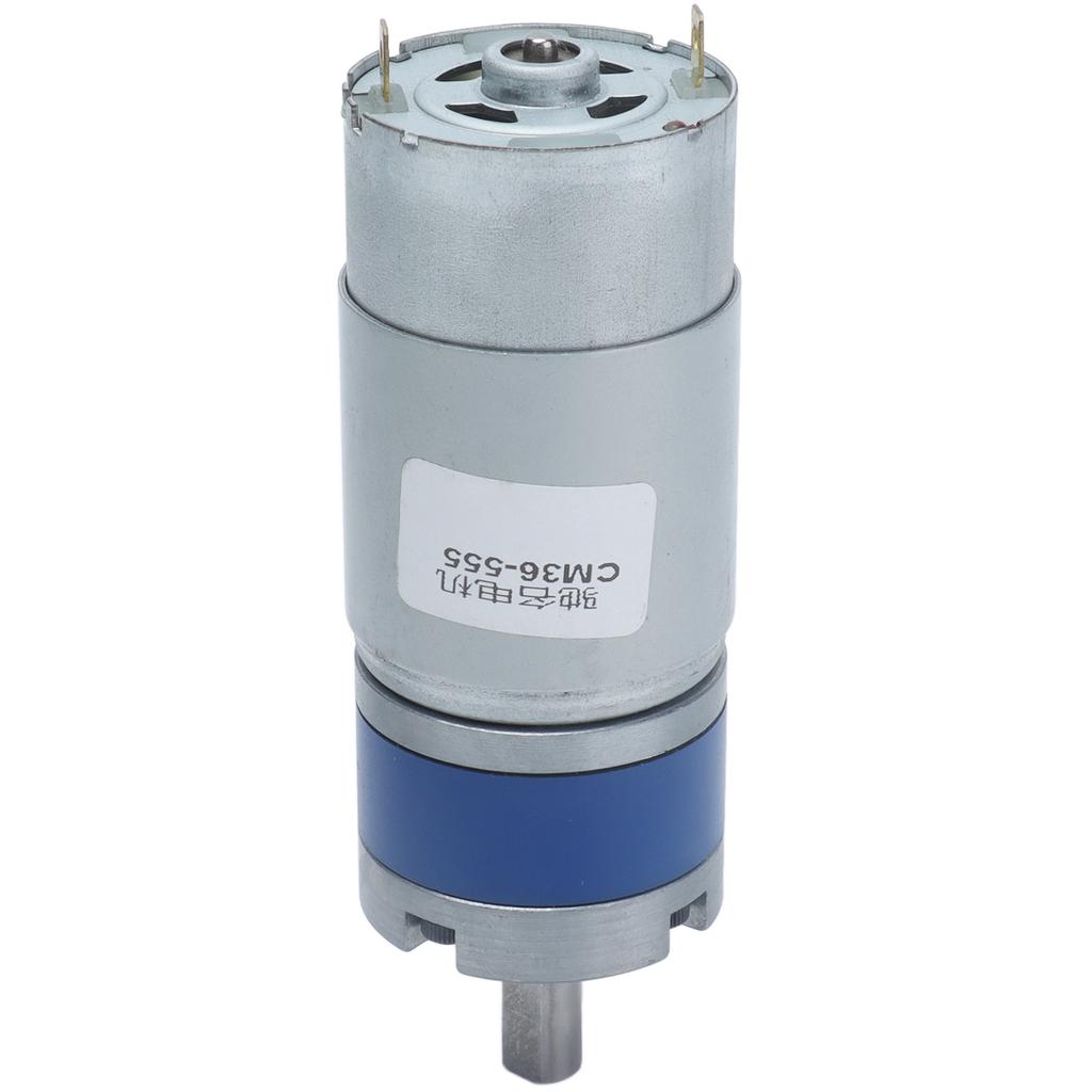 Planetary Gear Motor Reduction Stable Performance Large Torsion Low Noise DC Gear Motor 24V for Home Office Robots430RPM