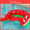 Rainbow Inflatable Lounge Chair For Water Floating Relaxation 145*100cm Eco-friendly Pvc Material