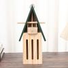 Hanging Butterfly Shelter Weather Resistant Wooden Habitat Feeder For Outdoor Garden