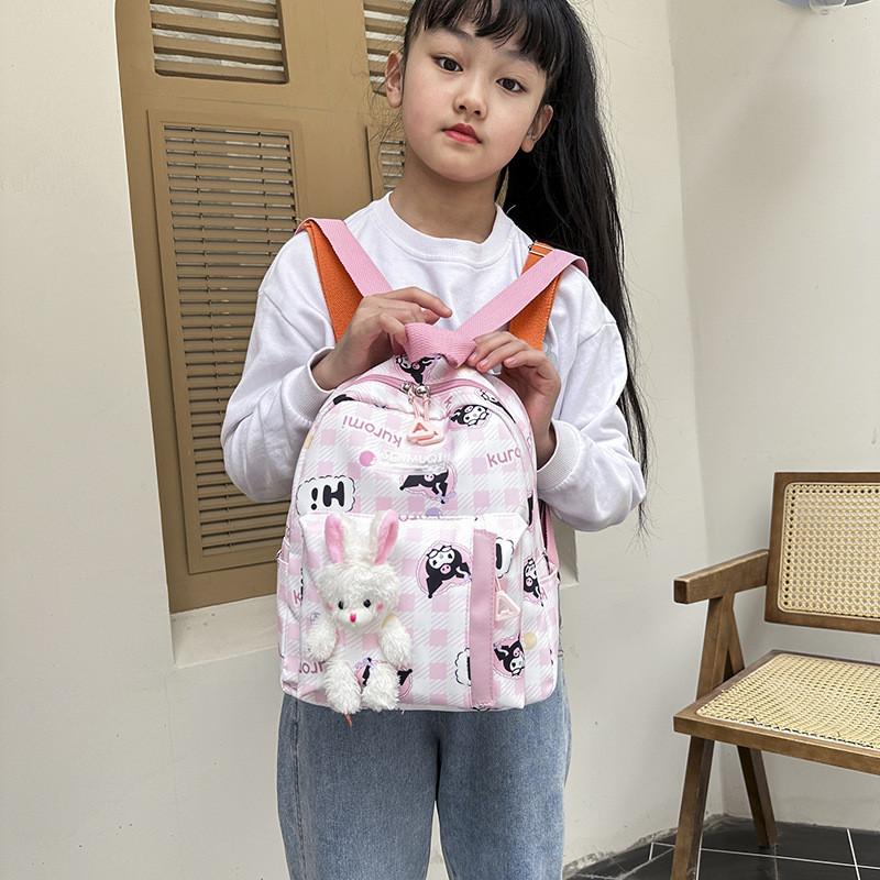 Adorable Cartoon Kids Backpack For Boys And Girls With Lightweight Nylon Material
