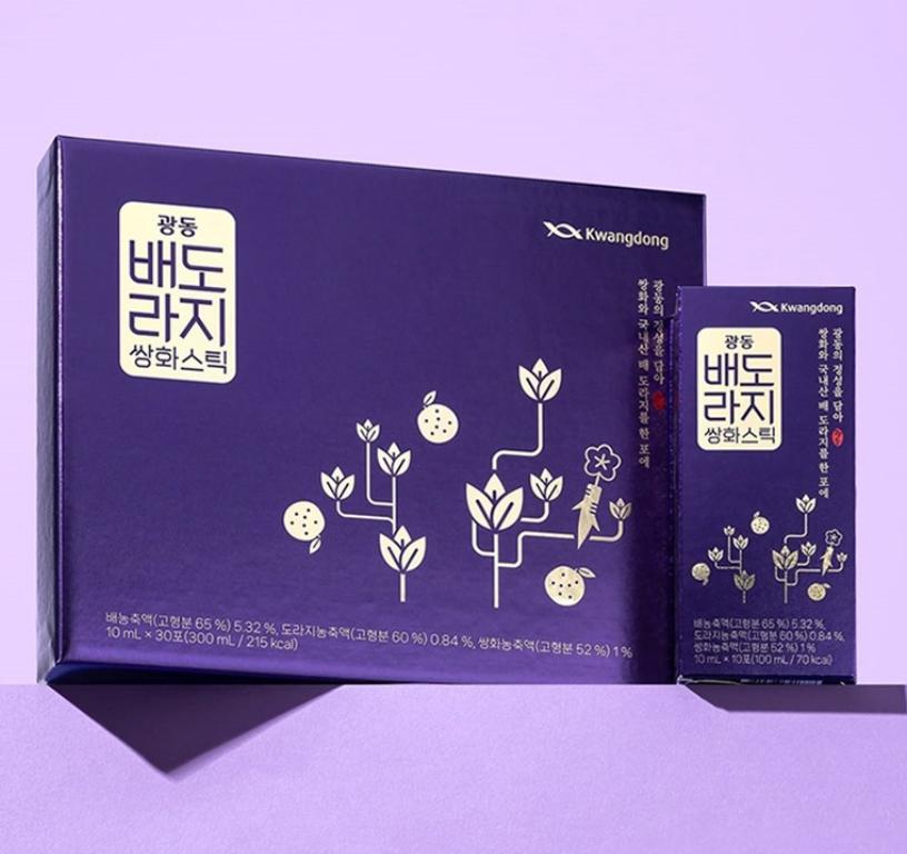 Kwangdong Birne & Glockenblume Ssanghwa Stick (10ml x 30 Sticks)