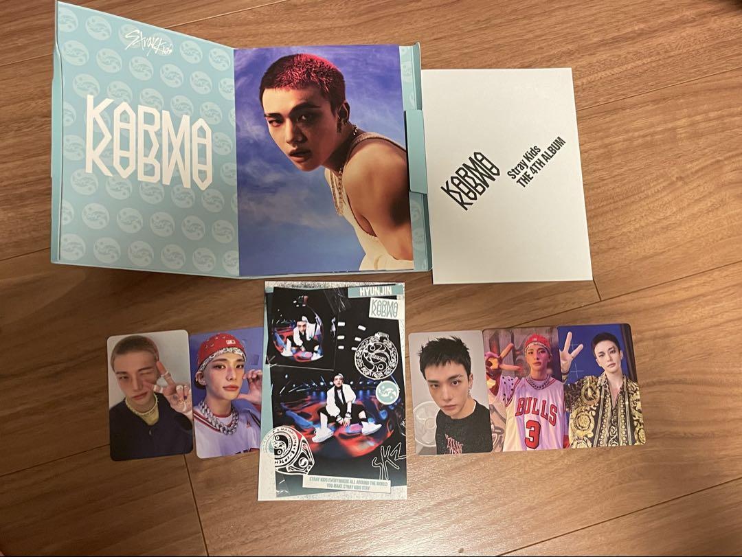 

[USED] Stray Kids KARMA Accordion Hyunjin Set