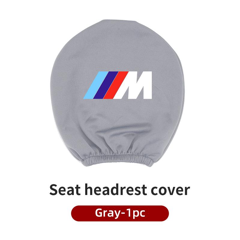 2025 Hot Car Seat Headrest Cover Anti-Dirty Elastic Protective Covers For BMW E90 E87 I01 E60 F25 F26 F44 F45 E36 E34 E39 F01 F1