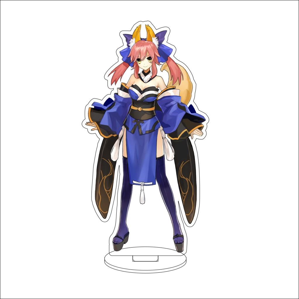 16CM Anime Fate Stay Night Cosplay Acrylic Stand Ornaments Shinji Matou/Archer/Matou Sakura Figure Stand Halloween Gifts