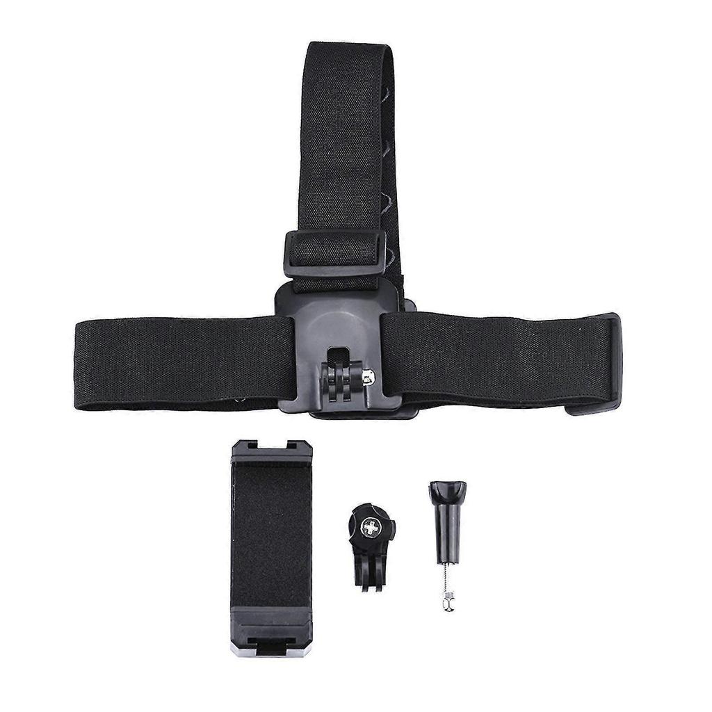 Universal Phone Holder Abs Head Strap Mount Headband With Mobile