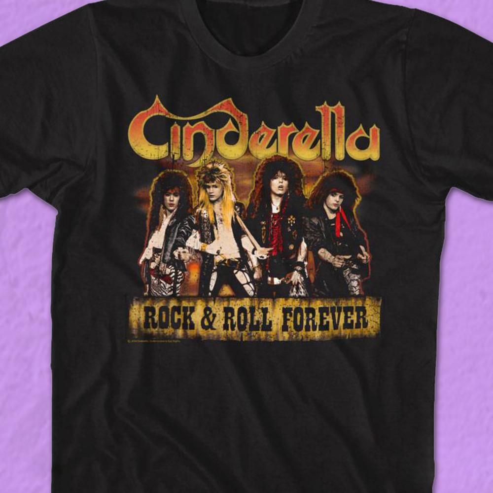 

Vintage Cinderella Rock And Roll Forever T-Shirt Tee Men All Size S-234XL AP738 Unisex T-Shirt XXL