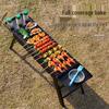 ZISIZ Portable Folding Charcoal BBQ Grill