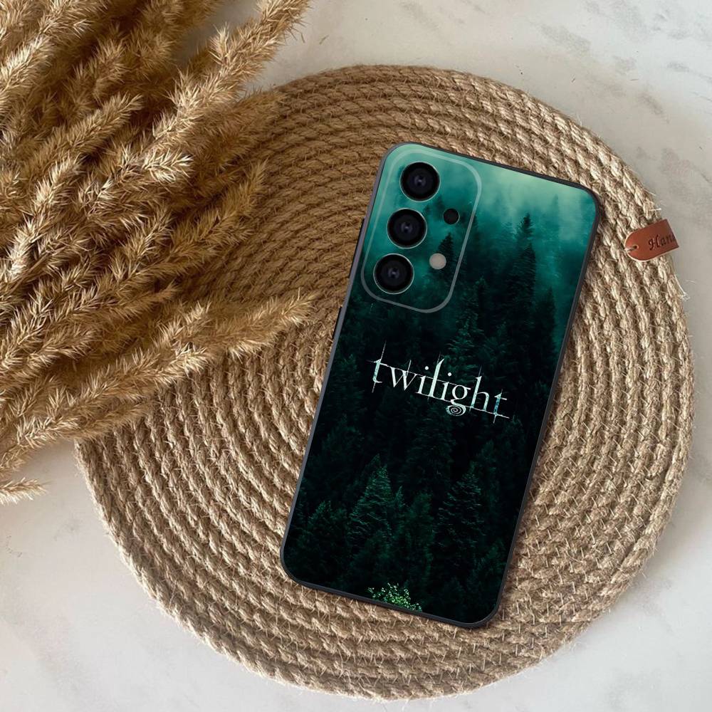 Team Edward Jacob T-Twilight Phone Case For Samsung S25,S24,S21,S22,S23,S30,Ultra,S20,Plus,Fe,Lite,Note,10,9,5G Black Cover