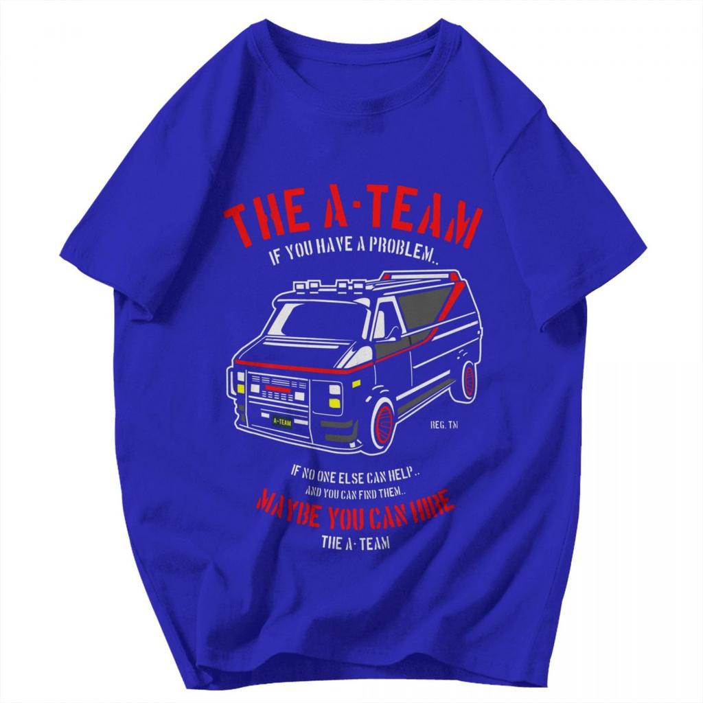 Men T Shirt Mashup TV 80s Hanniba The ATeam Unique Y2K Graphic Anime Unisex Clothing T Shirts
