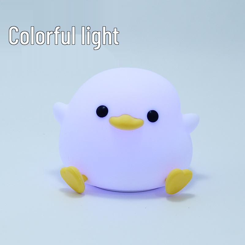 Duck Toaster Night Light – Cute Rechargeable Bedside Lamp for Emotional Ambience
