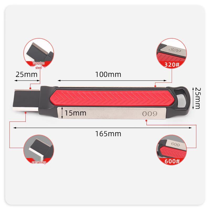 

ZISIZ Manual Garden & Woodworking Tool Sharpener