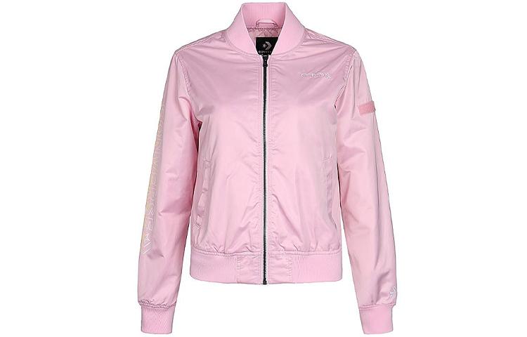 Converse Jackets Women s Cherry Blossom Pink Stand Collar Moderate Other 10007768-A02 L