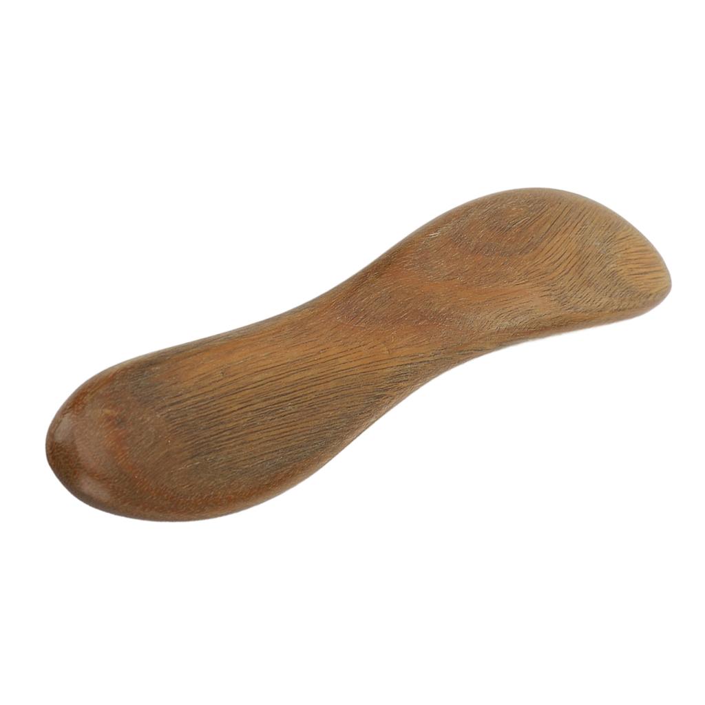 Sandelholz Gua Sha Werkzeug Tragbar Sicher Gesicht Hals Muskelentspannung Schaben Massage Werkzeug für Männer Frauen