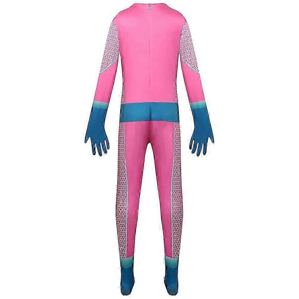 Anime Super koťata Kočka Cosplay Overal Dětský kostým Růžový body Anime Oblečení Doplňky Ki méně