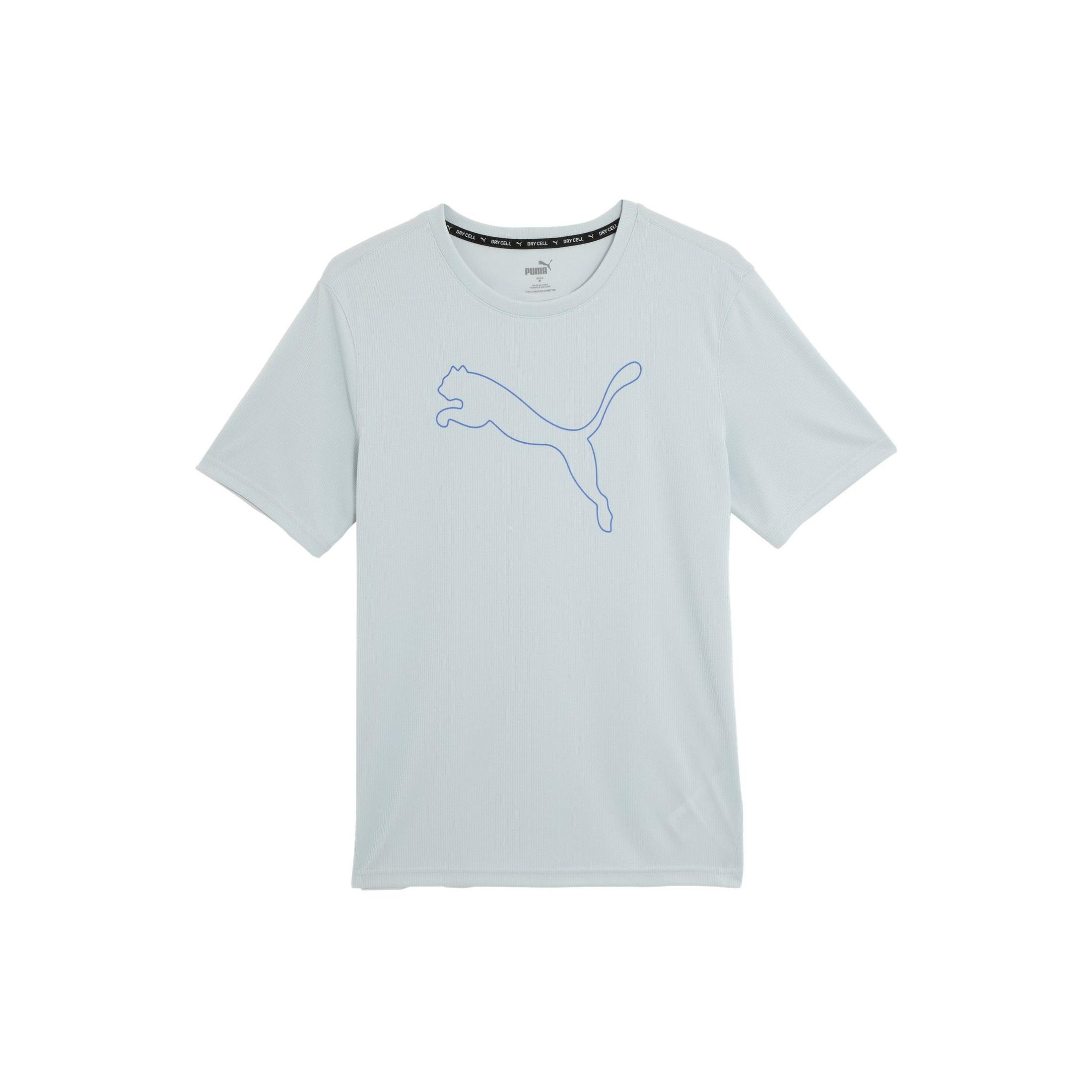 

New PUMA T Shirt Men s Platinum Gray 526270-80 L