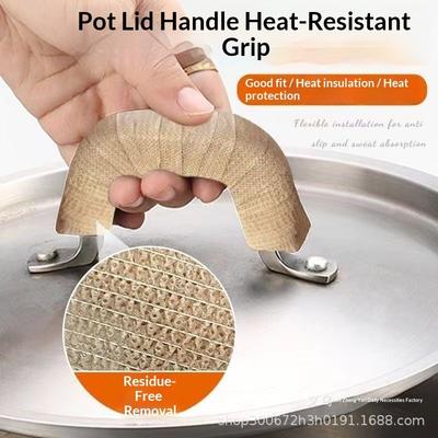 Anti-scalding Winding with Wok, Iron Pan, Steaming Pan, Earmuffs, Spatula, Heat Insulation Handle, Anti-skid Artifact, Pot Handle, Anti-scalding Cover